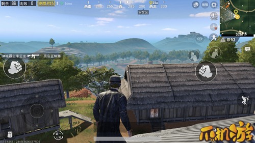 绝地求生刺激战场空降热情雨林采石场屋顶